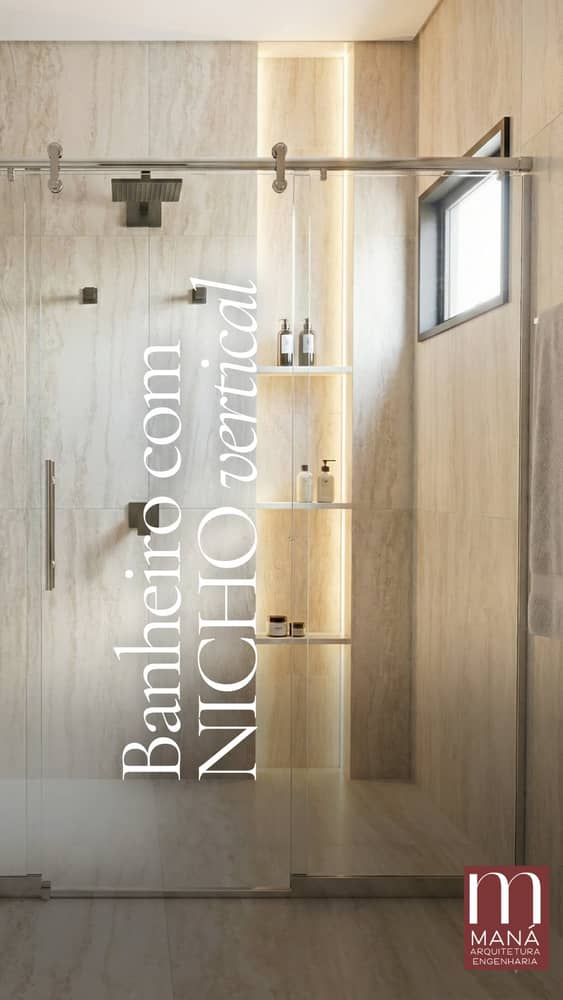 Adoramos nichos! E dessa vez aqui será na vertical